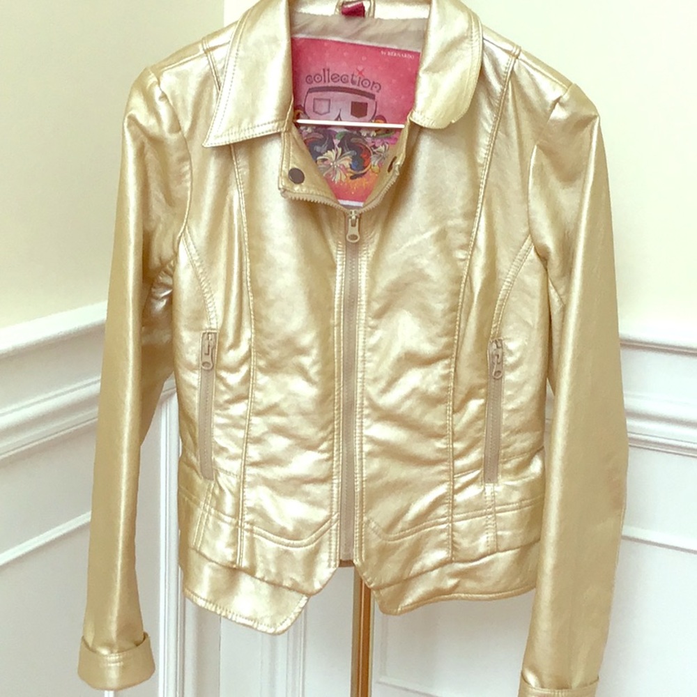 Gold Metallic Jacket
